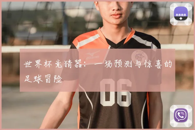 世界杯竞猜器:一场预测与惊喜的足球冒险