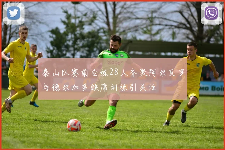泰山队赛前合练28人齐聚阿尔瓦罗与德尔加多缺席训练引关注