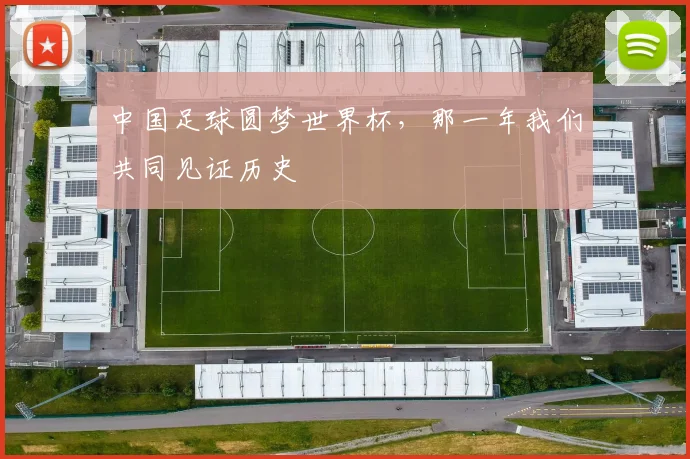 中国足球圆梦世界杯,那一年我们共同见证历史