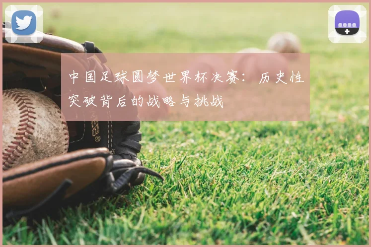 中国足球圆梦世界杯决赛:历史性突破背后的战略与挑战